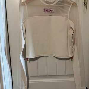 The North Face Women's White Long Sleeve Shirt